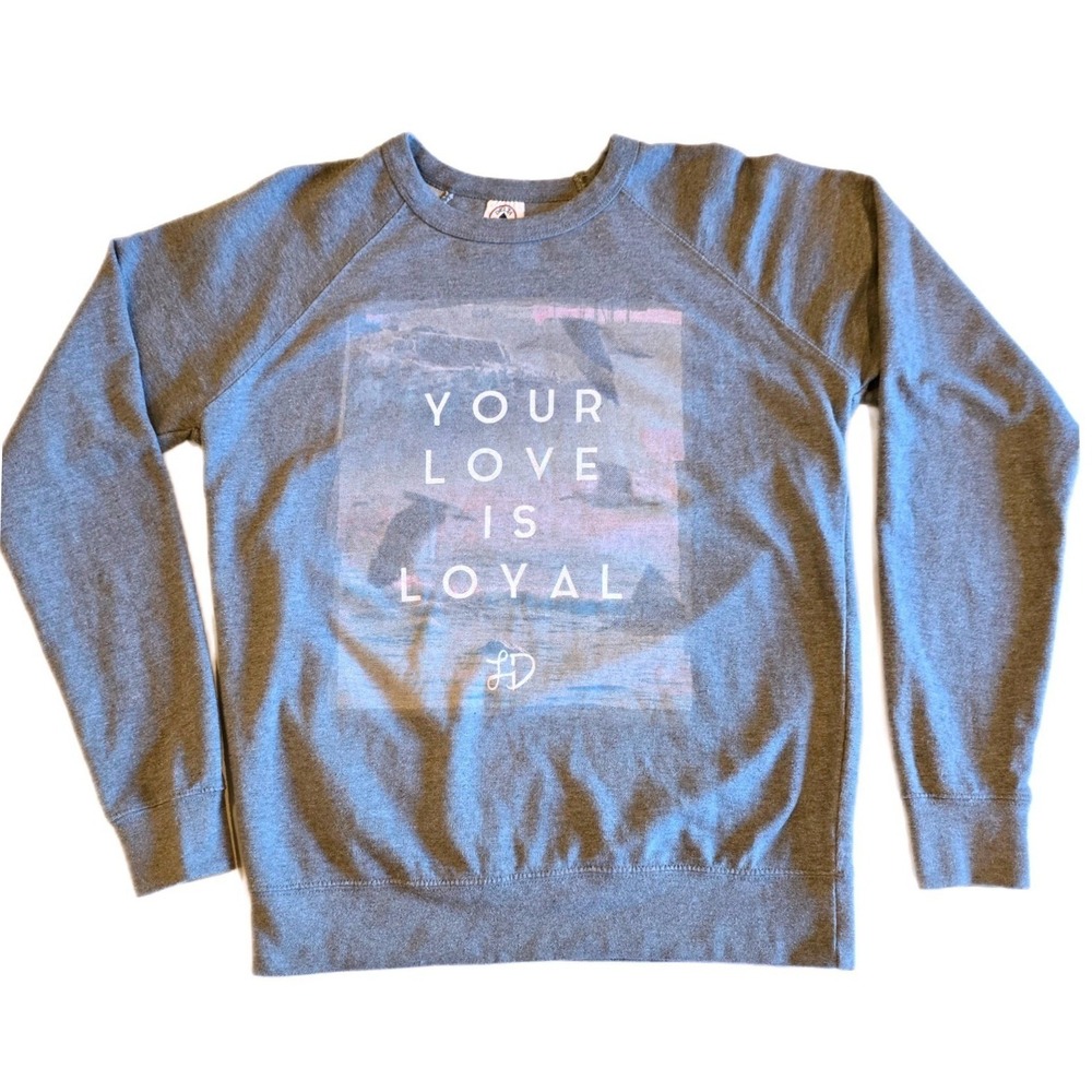 Lauren‎ Daigle "Your Love Is Loyal" Sweatshirt | 2016 Early Era Merch Med Delta